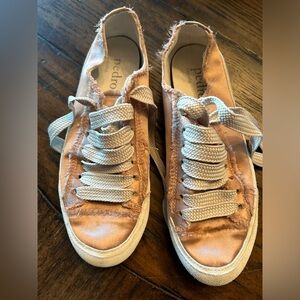 Pedro Garcia parsen ‘phat’ laced satin sneakers